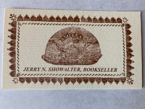 Jerry N Showalter, Bookseller
