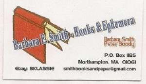 BARBARA E. SMITH - Books & Paper