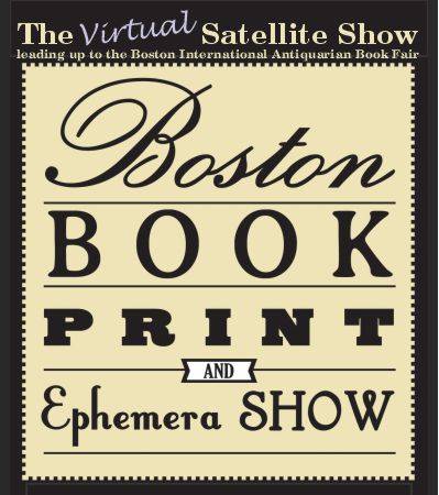 Virtual Boston Book, Print and Ephemera Satellite Show